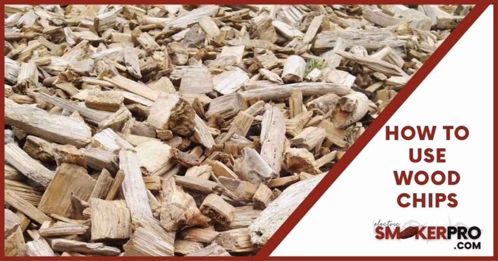 How to use wood chips in electric smoker.