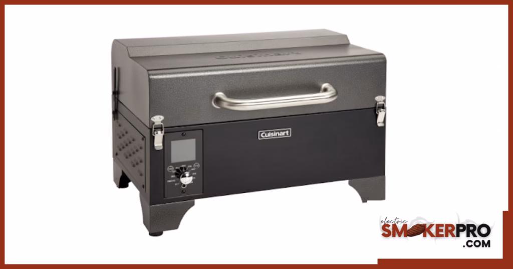 Cuisinart Portable Wood Pellet Grill and Smoker.
